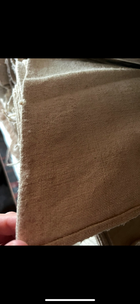 Old canvas linen and cana