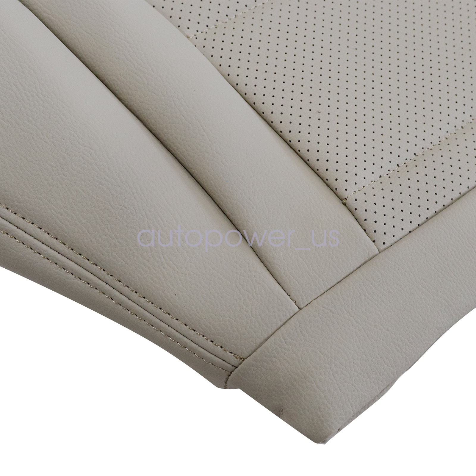 For 2015-2021 Mercedes Benz C300 Driver Bottom Leather Seat Cover Tan