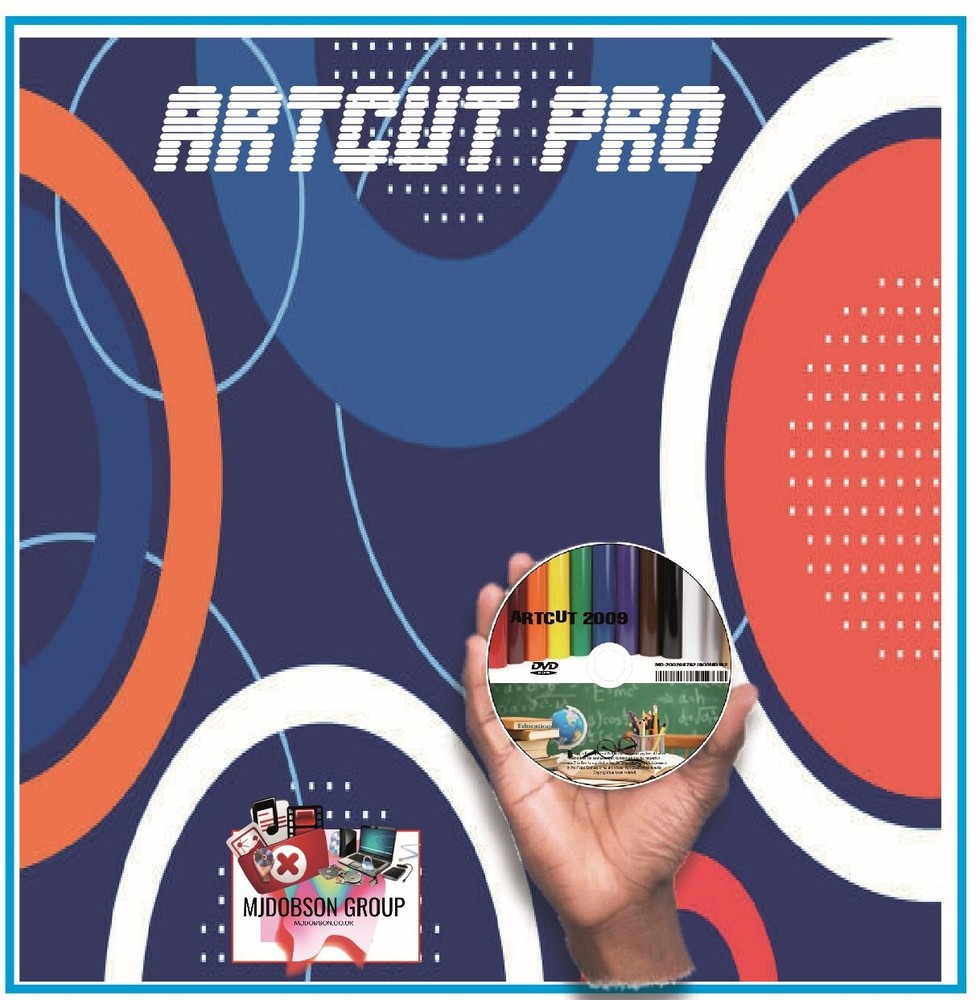 ARTCUT 2009 Vinyl Cutting Plotter Software – Sign Making USB – Plotter Tool