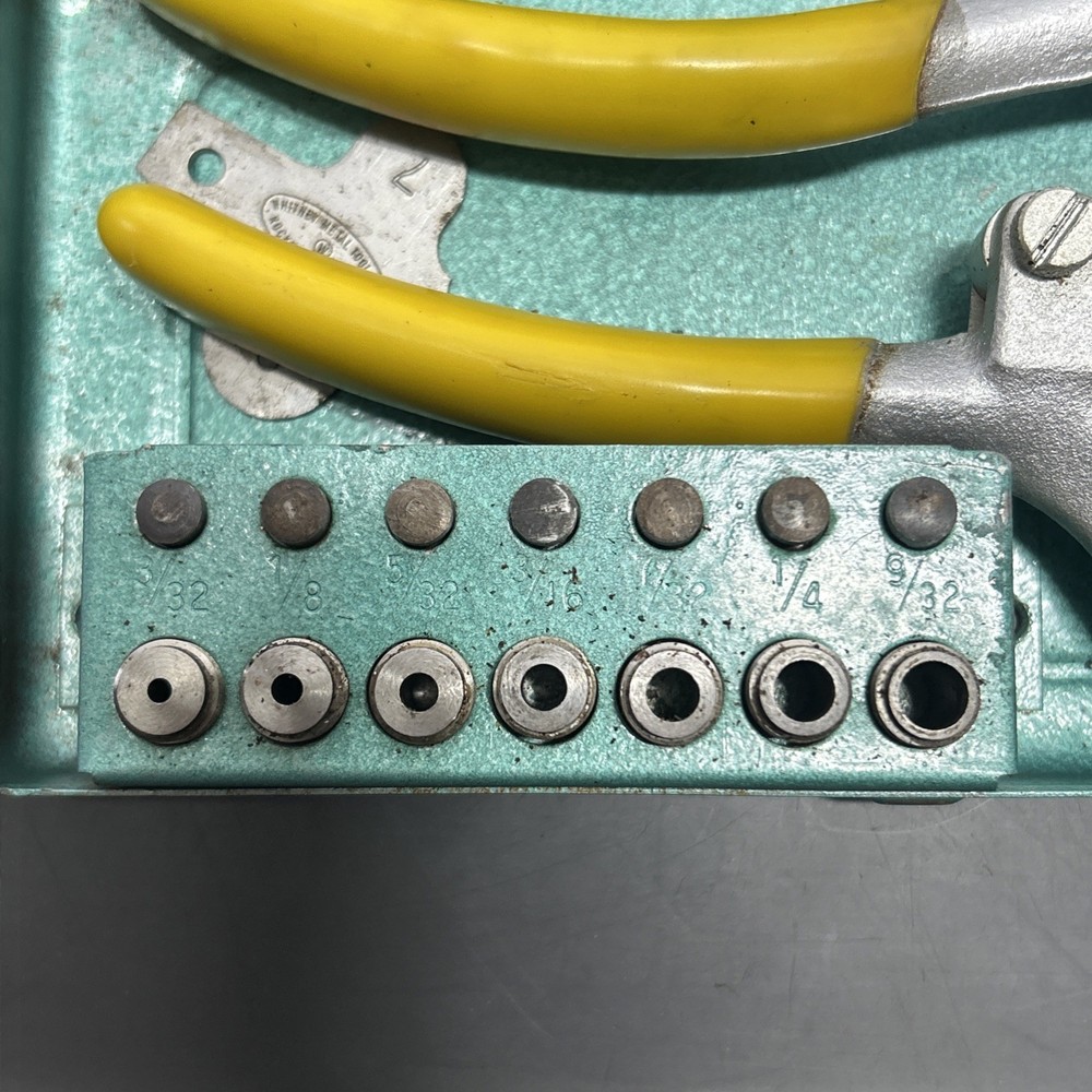 Whitney-Jensen No.5 Hand Punch Set