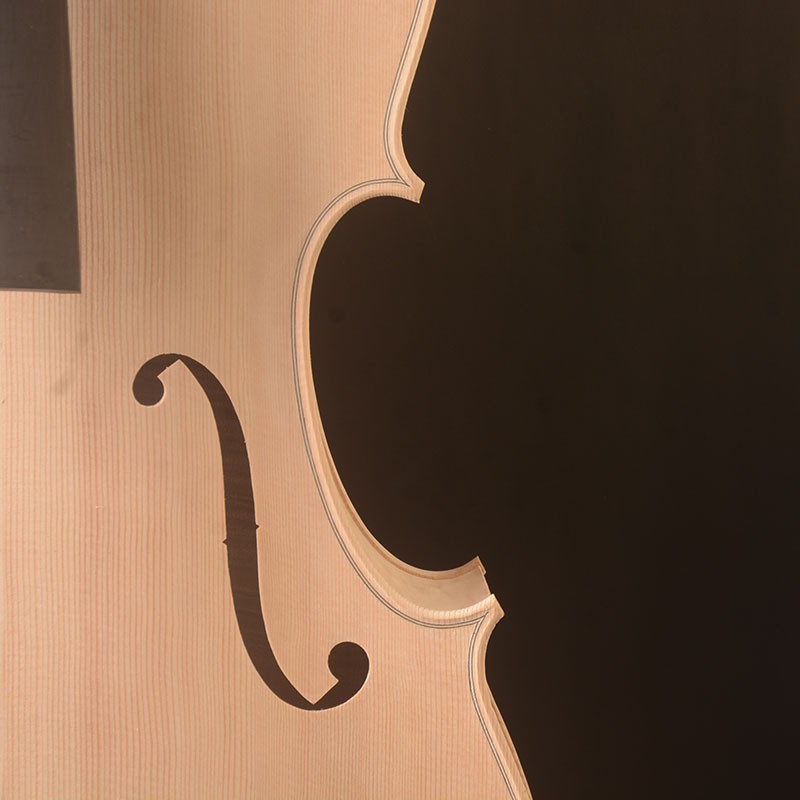Unvarnish!Best Model !A Strad model Copy 4/4 cello!