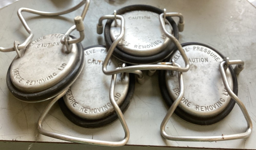 4 Slightly Used Taylor Hopper Covers For Slushy Machine.
