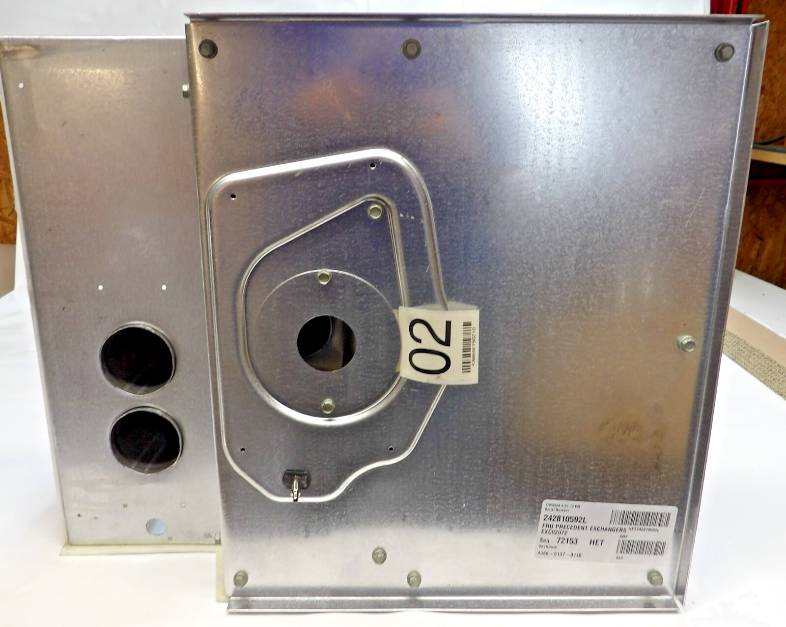 EXC02072 Trane Heat Exchanger