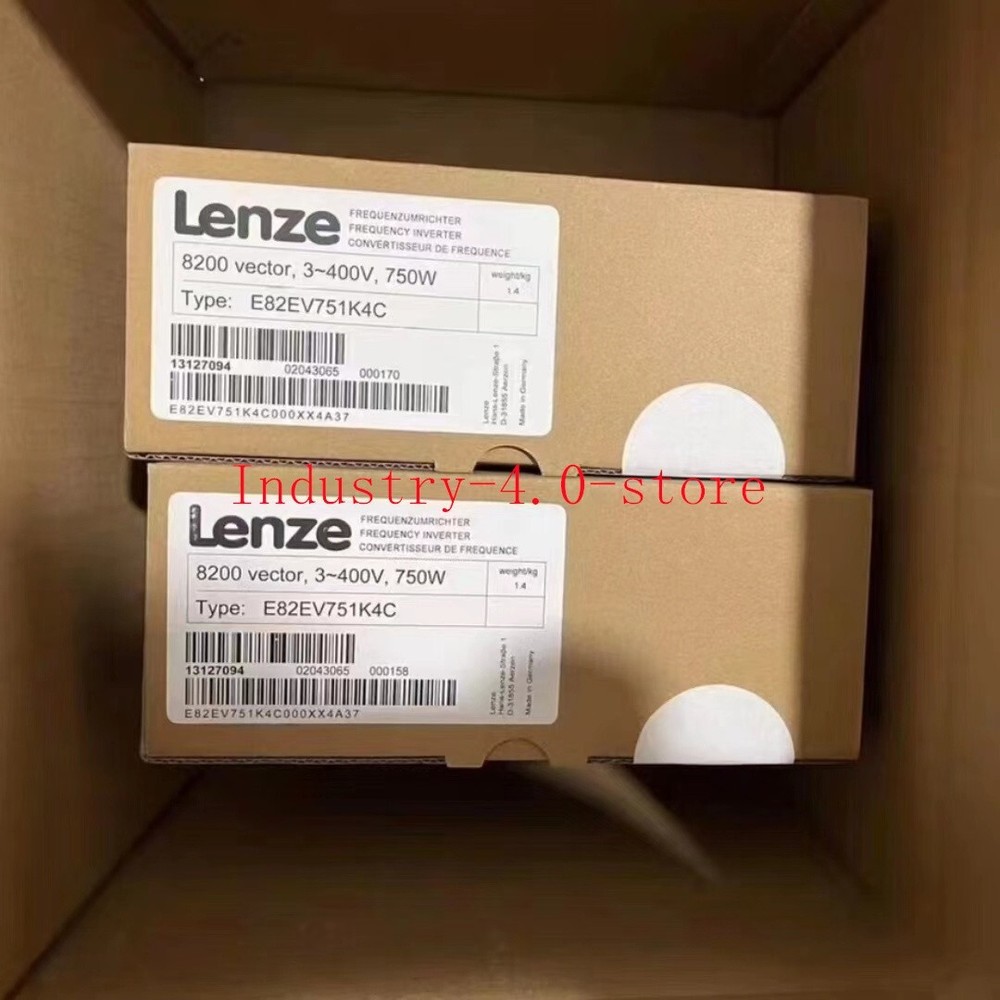 NEW Box LENZE Inverter Drive E82EV751K4C E82EV751_4C FREQUENCY INVERTER