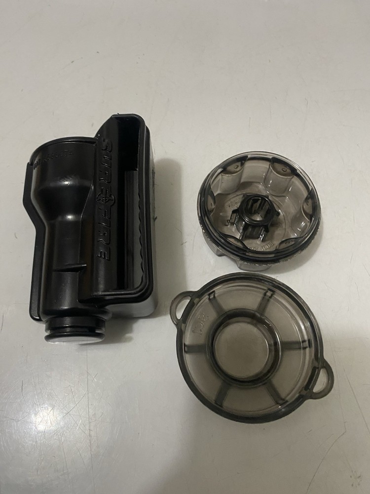 Sure fire Flashlight Speed Polymer Black Holster And Battery Case