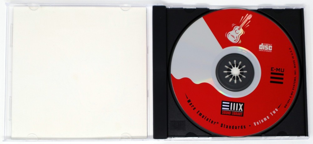 E-MU Systems Sound Library Volume 2 More Emulator Standards Sample Library Sampl