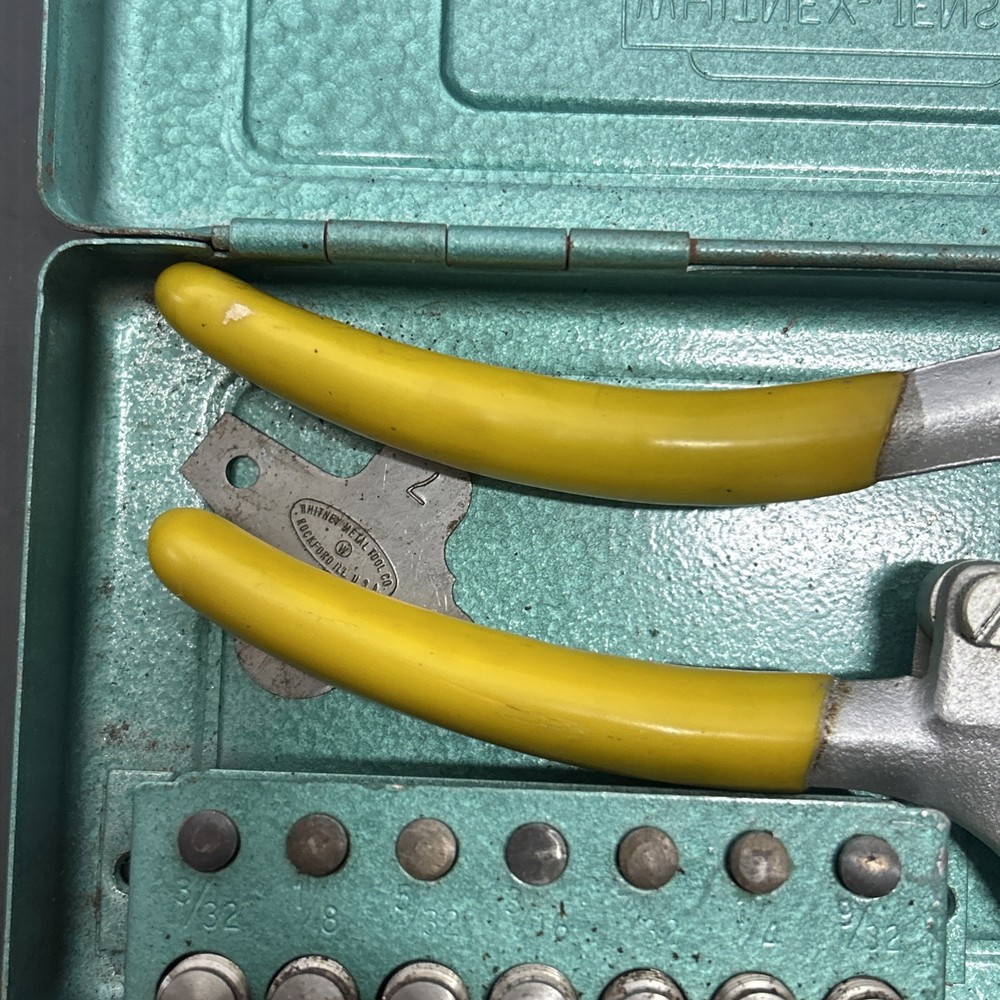 Whitney-Jensen No.5 Hand Punch Set