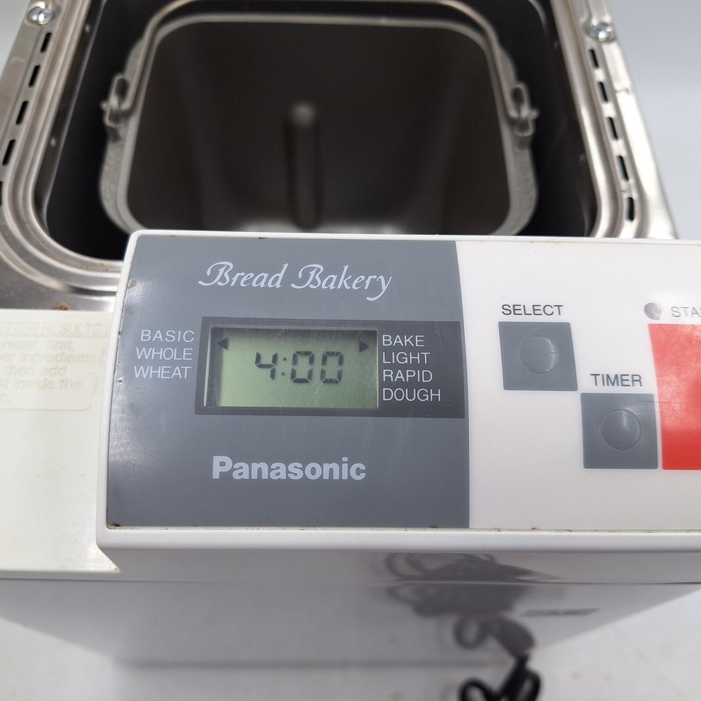 Panasonic Automatic Bread 1 lb. Loaf Maker Machine SD-BT10P COMPLETE & TESTED!!!
