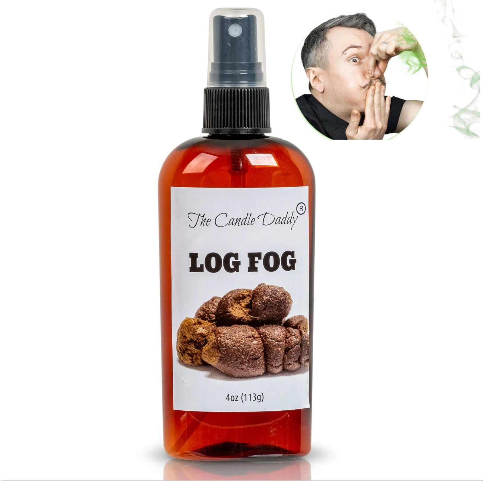HUGE 4oz LIQUID LOG FOG - Stink Ass Crap Poop Turd Fart Spray GaG Prank Joke