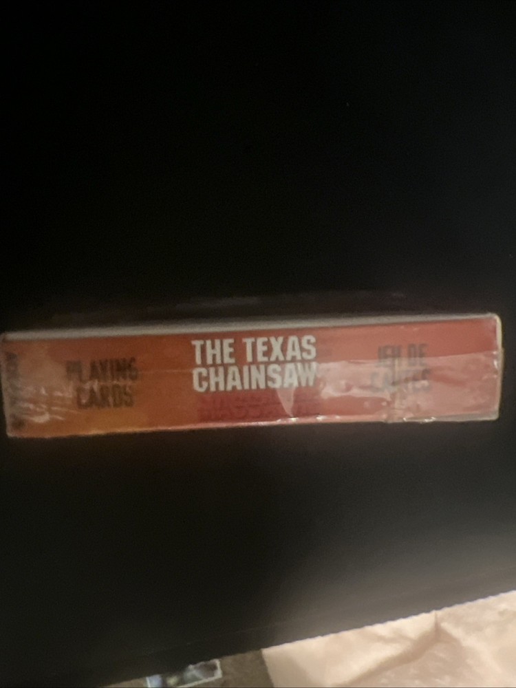 Texas Chainsaw Massacre Playing Cards