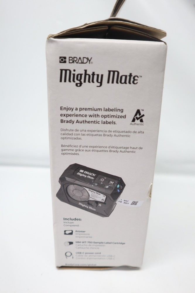 Brady Mighty Mate Label Maker - Wireless Bluetooth Printing, Labeler