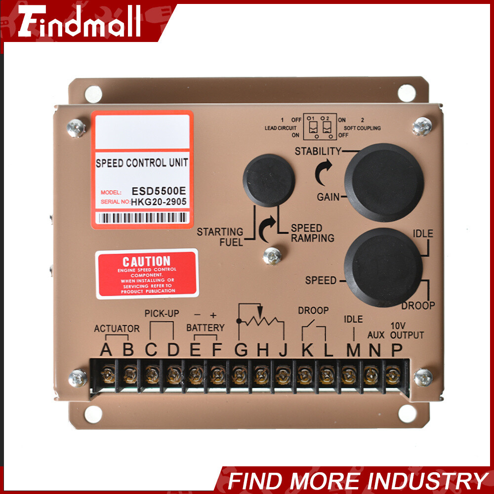 Electronic Engine Speed Controller Governor Generator Genset Parts ESD5500E