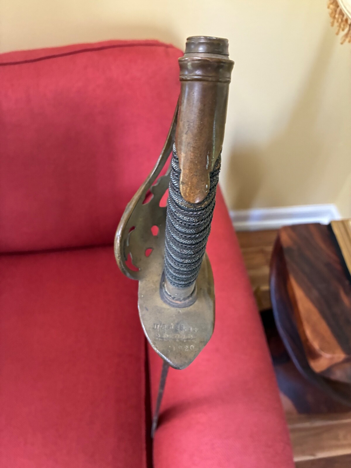 Imperial German N.E.O. Sword 1889 Used Antique Military Blade