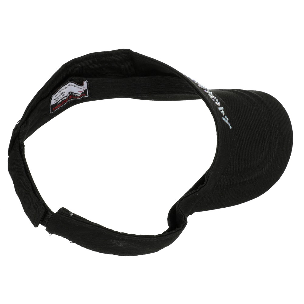 Black Jaguar Strapped Visor