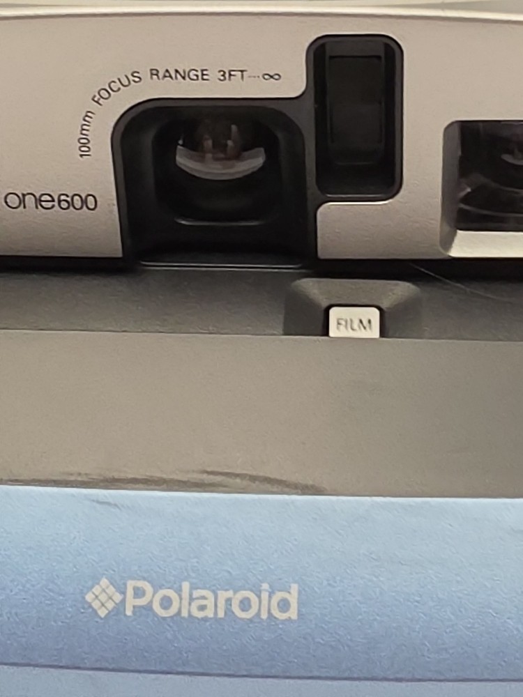 Polaroid One 600 Instant Camera Light Blue
