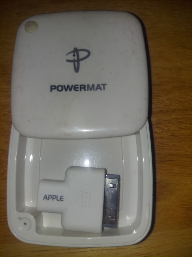 Powermat Adapter Tips Storage Compartment w/ 1 Tip.