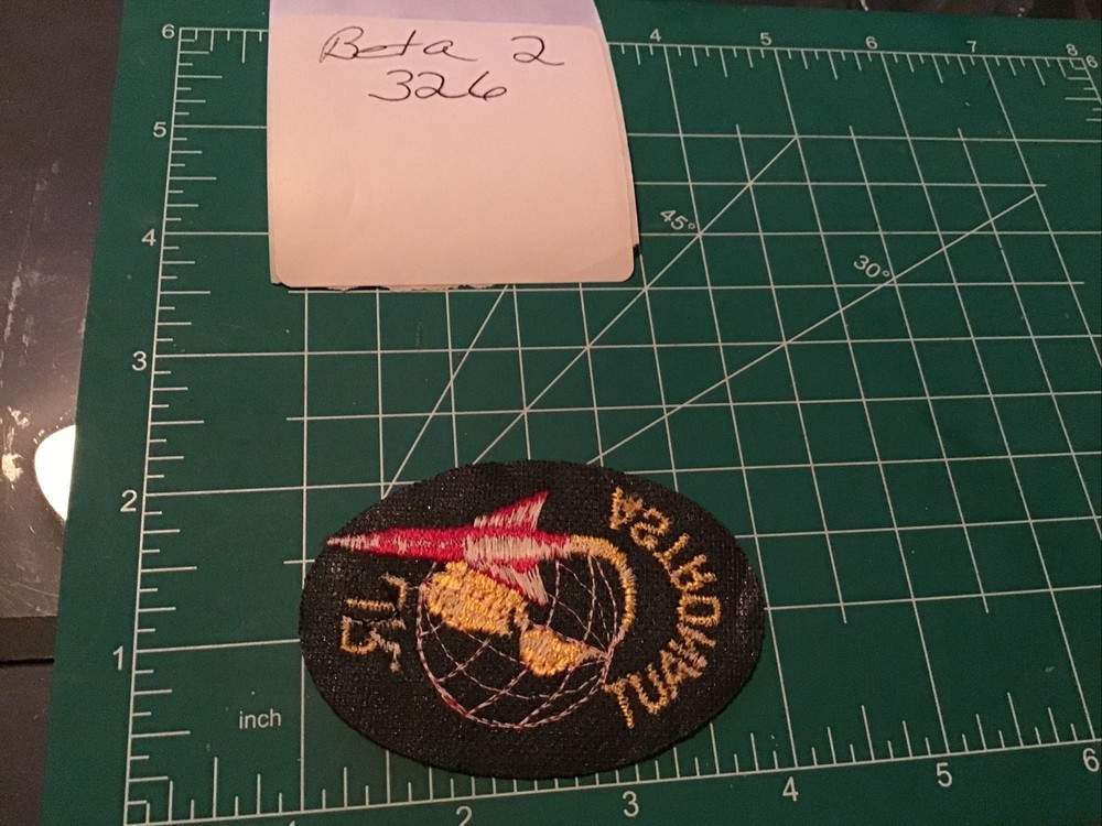 Vintage Jr Astronaut Patch NASA Space