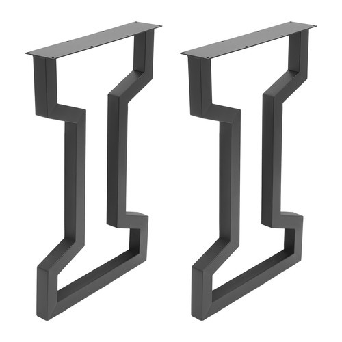 2PCS Steel Table Legs Table Frame for Coffee Table Dining Table 220.46lbs