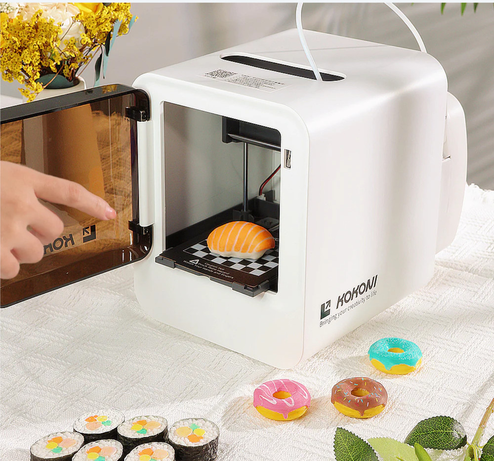 KOKONI EC2 Mini Smart 3D Printer AI PLA Green