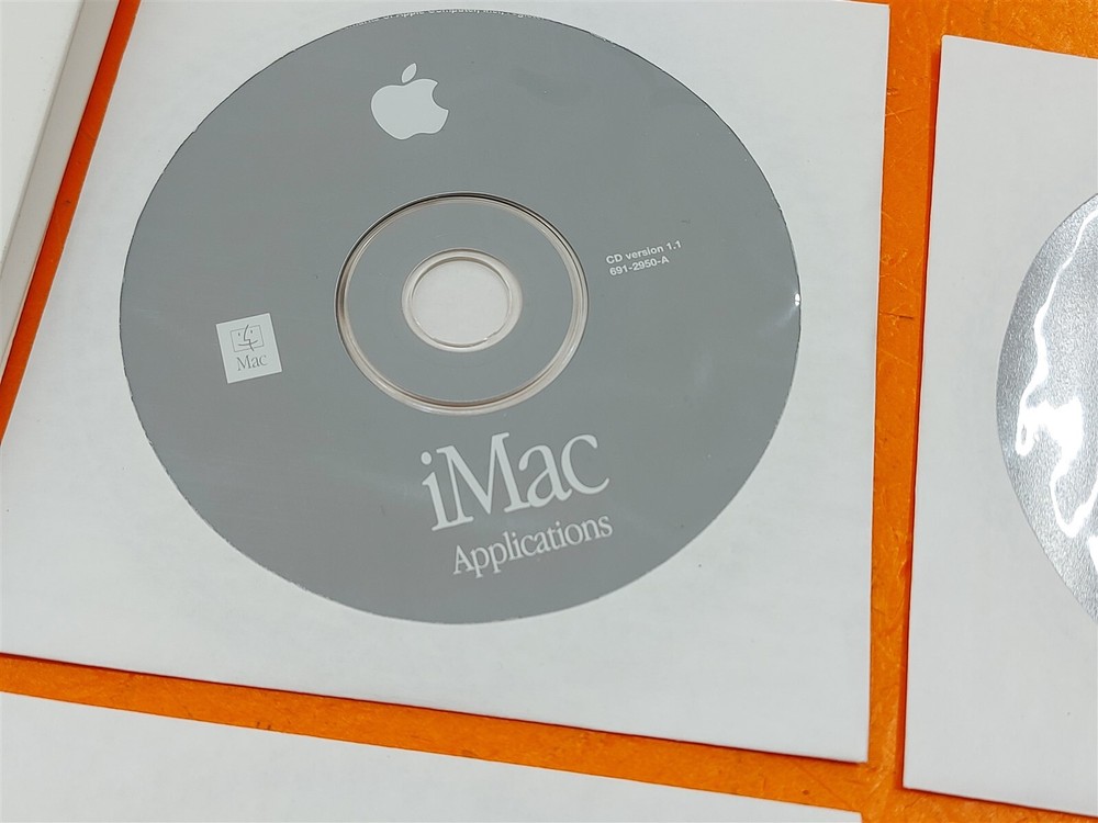 ⭐️⭐️⭐️⭐️⭐️ 2000 Apple iMac Software Restore/Install/Applications 5 CD Set
