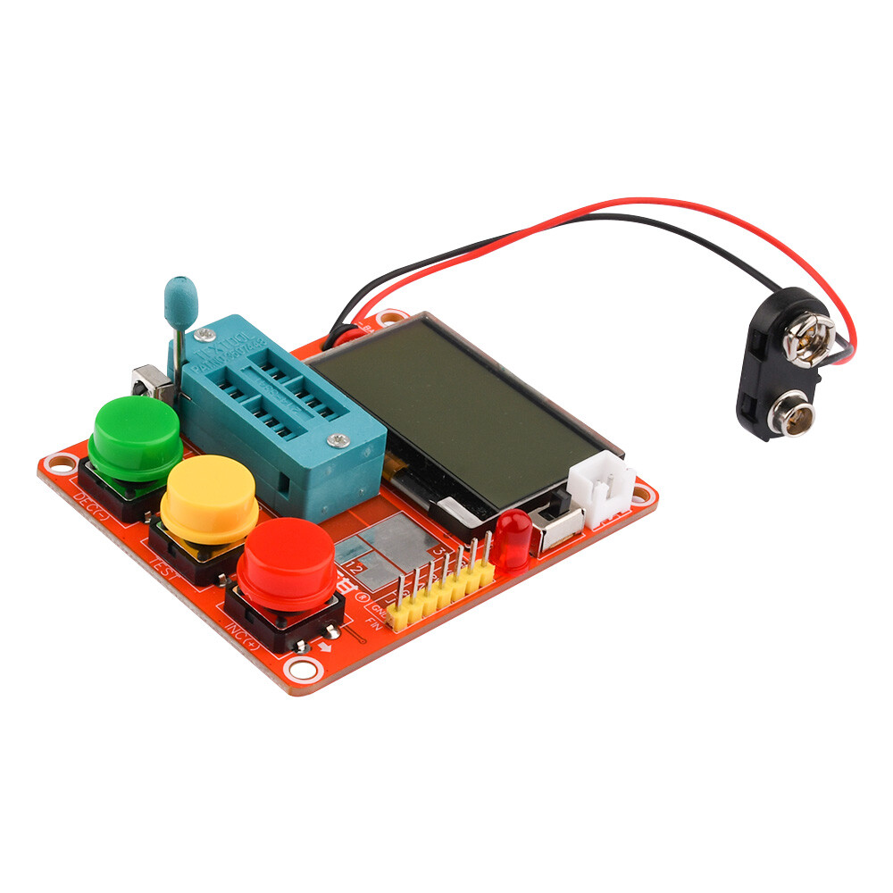 LCR-T4-MINI-Z Transistor Tester 1.7" 12864 LCD Capacitance Servo Frequency test