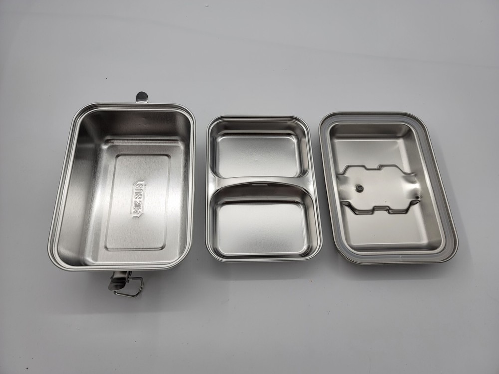 2 in 1 Portable Buckle Lunch Box