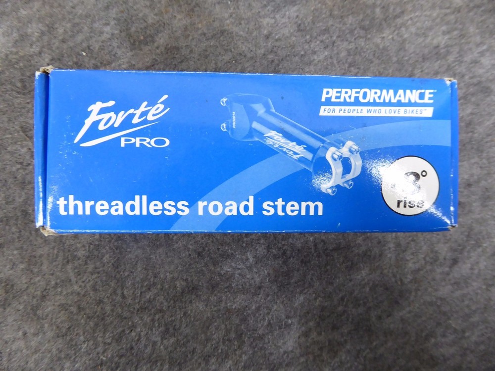 Forte Pro 50-1925 Threadless Road Stem -8*Rise New