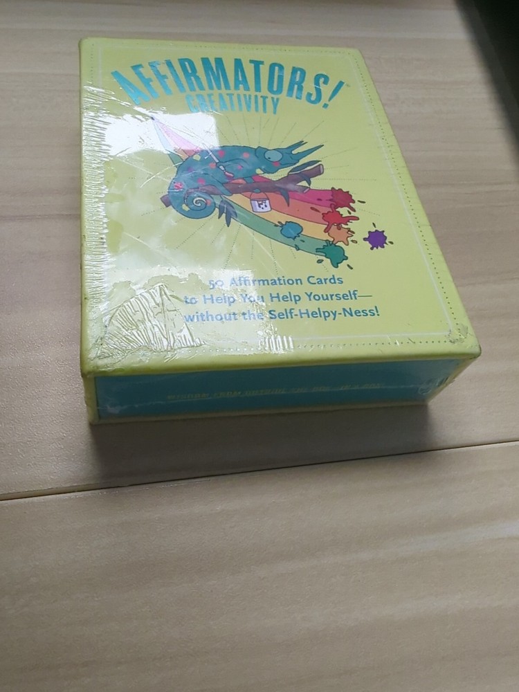 Affirmators! Creativity: 50 Affirmation Cards Deck Sealed Positive Statements