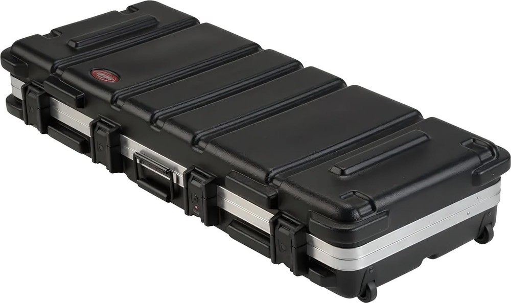 SKB ATA 61-Note Keyboard Case with Wheels, TSA Locking, Trigger Latch -OPEN BOX