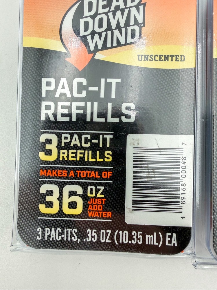 Dead Down Wind Evolve Field Spray Concentrate 6 Pac-It Refills, 0.35 oz Packets