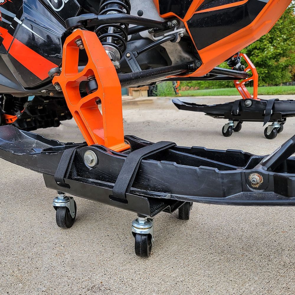 Black Ice Snowmobile Dolly Set