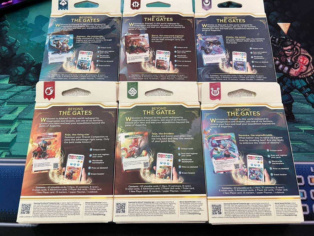Altered Beyond the Gates Starter Deck Display
