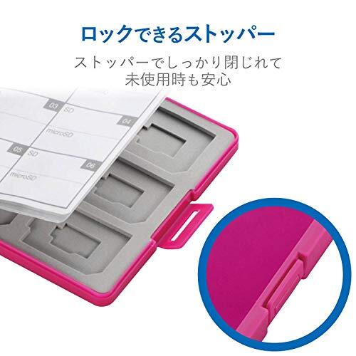 Memory card case SD case pink CMC-SDCPP24PN