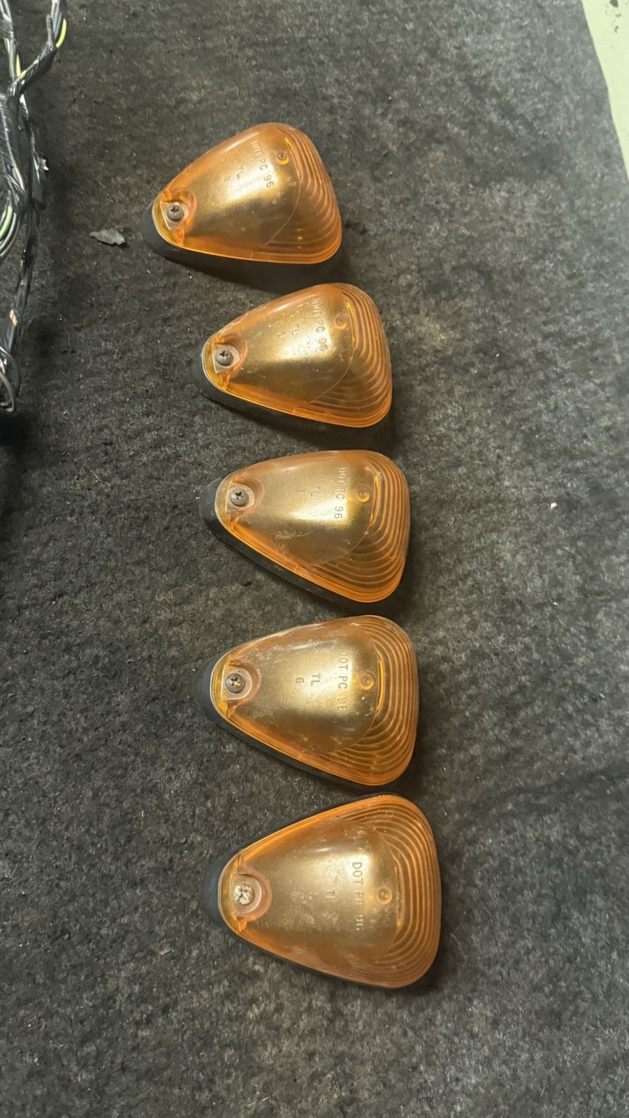 05-07 Ford F250 F350 Cab Light Visor Mirror Wire Harness OE 5C3T-17C712-P260G BF