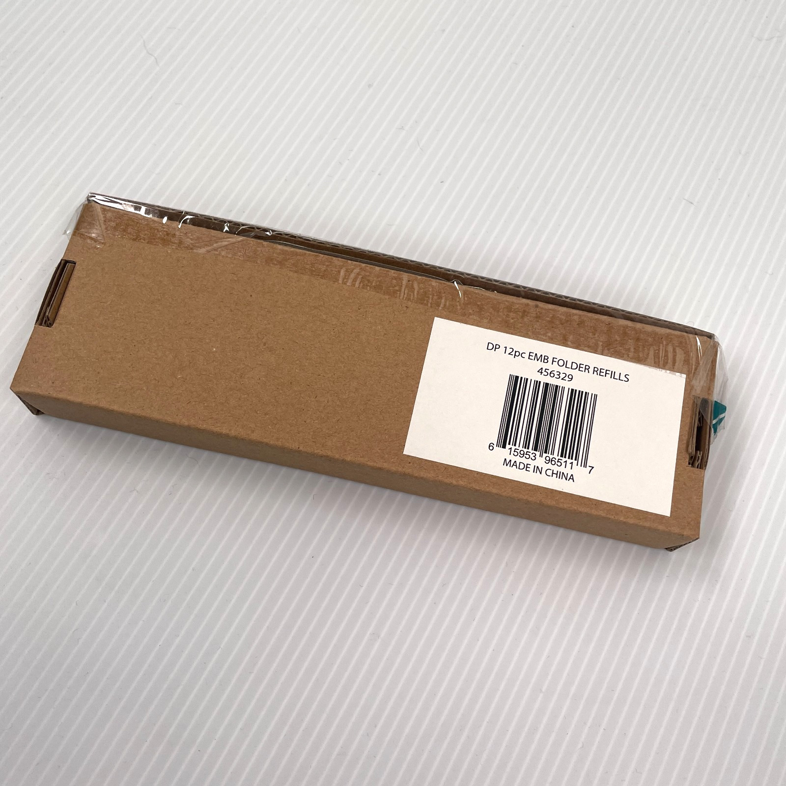 Diamond Press Blank Embossing Folder Refilss (Set of 12 Piece) 456329 NEW