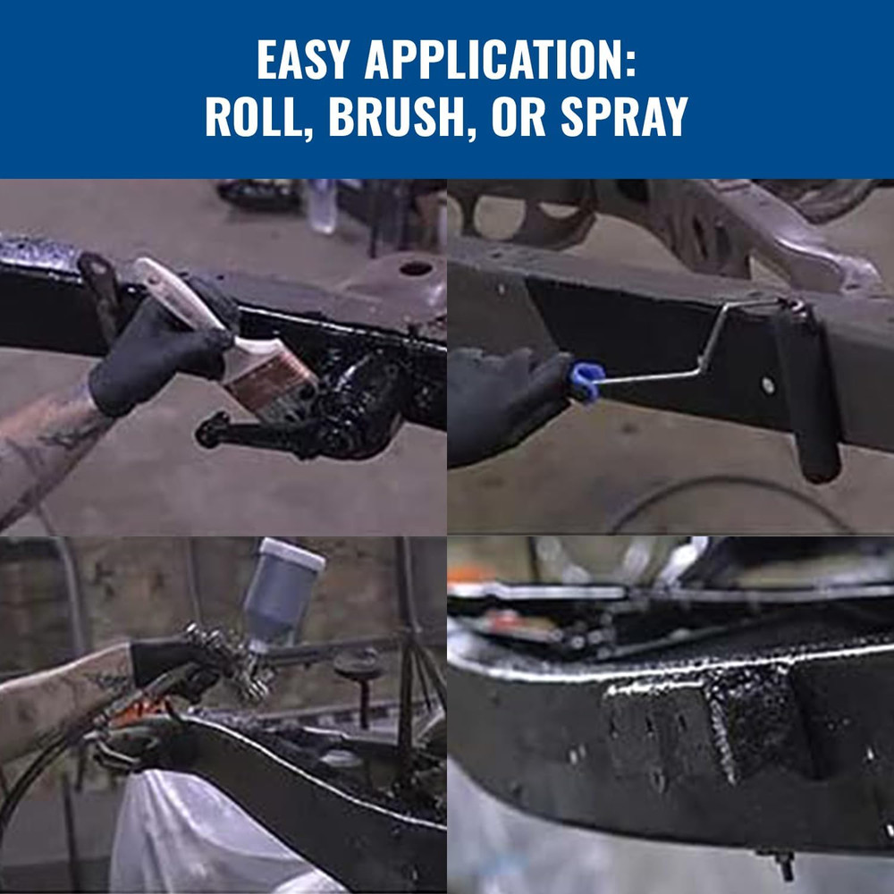 Matte Black Rust Encapsulator plus | Long Lasting Durable Finish 1 Coat Maximum