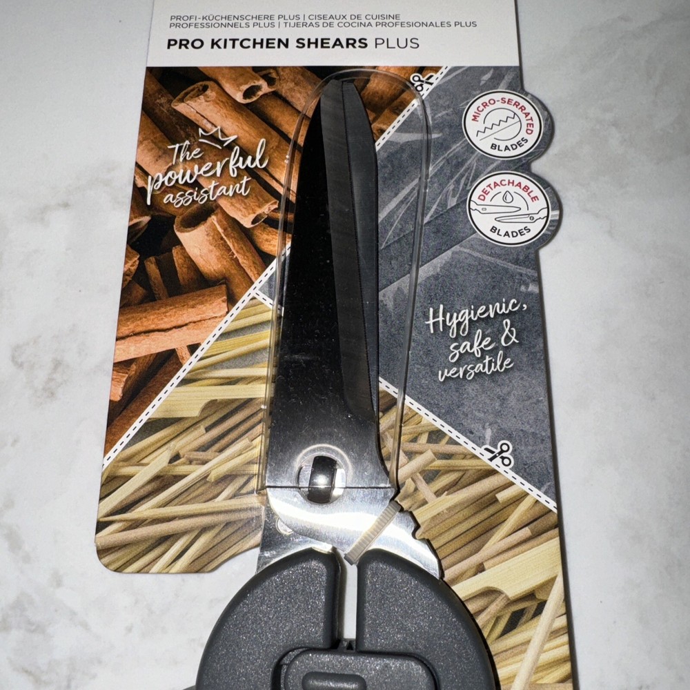 Kuhn Rikon Pro Kitchen Scissors Plus New