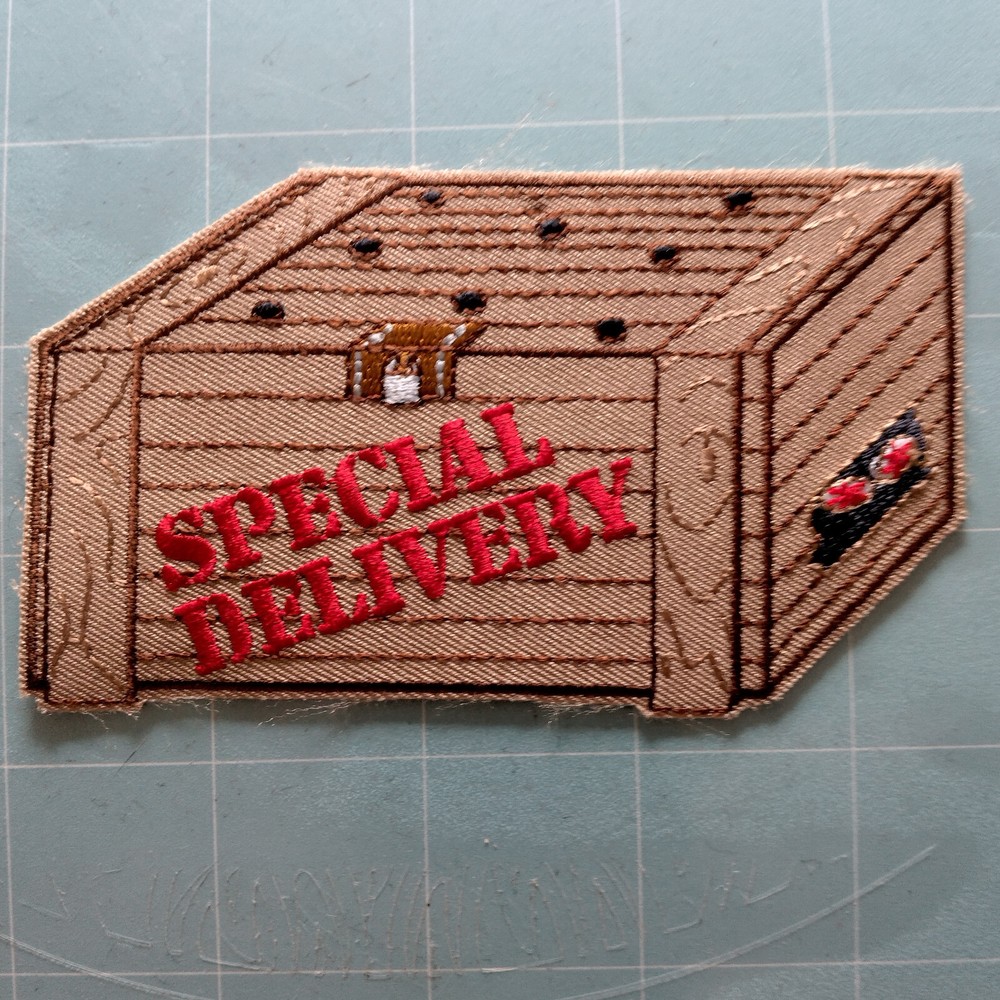 Special Delivery Team Patch size 4x3