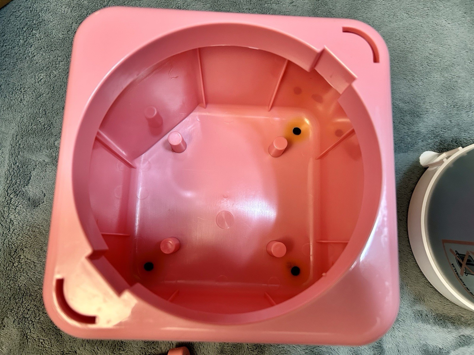 1987 Vintage Big Chill Salton ICM-1 Ice Cream Maker Hand Crank Churned Homemade