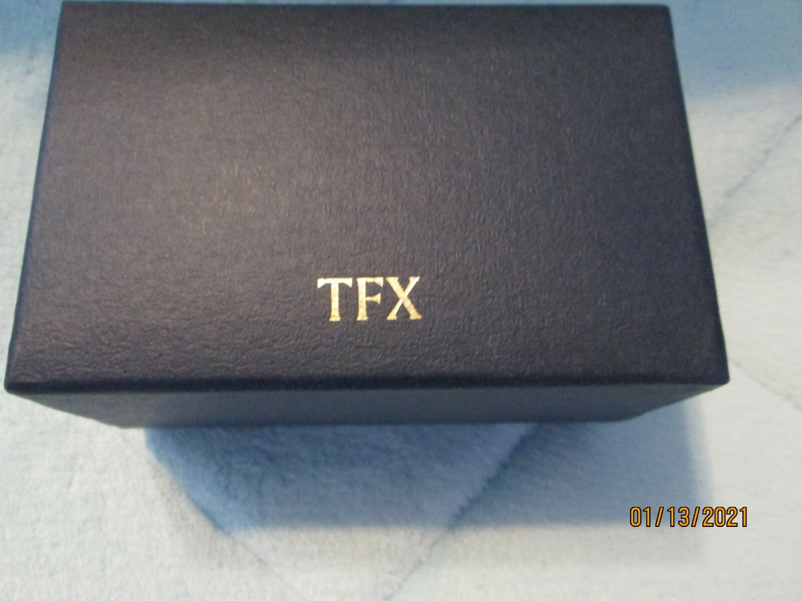 Watch Trump Marina V.I.P. Watch NIB by TFX/Bulova Genuine Black Leather Band