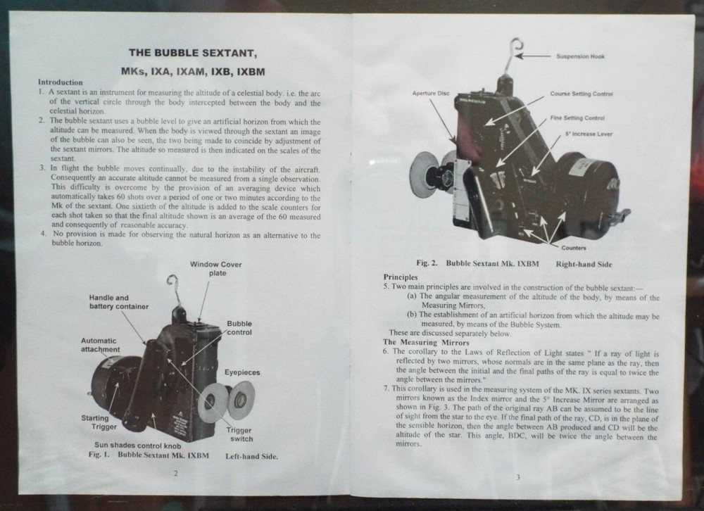 Bubble Sextant Mk IXA Onwards Technical Description (11)