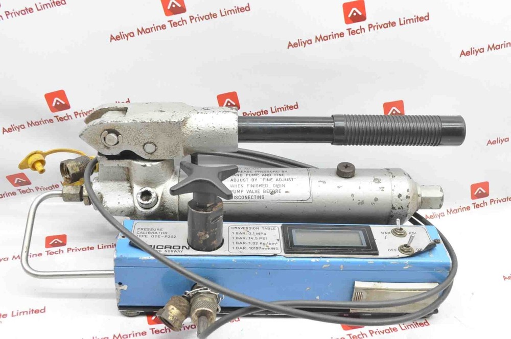 Omicron Ote-p202 Pressure Calibrator