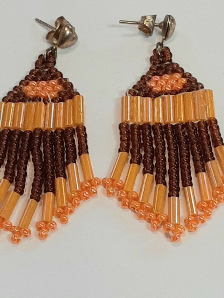 Beaded Earrings Dangling
