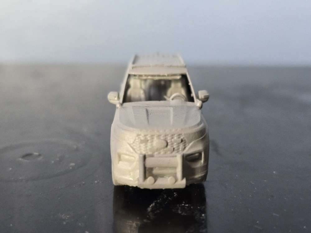 Ho Scale Ford Explorer Interceptor 2 Pack Undecorated Kit 3d Printed