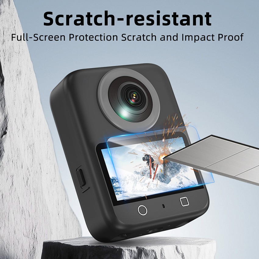 Screen Protector Tempered Glass Protector Scratch-Resistant for DJI OSMO 360