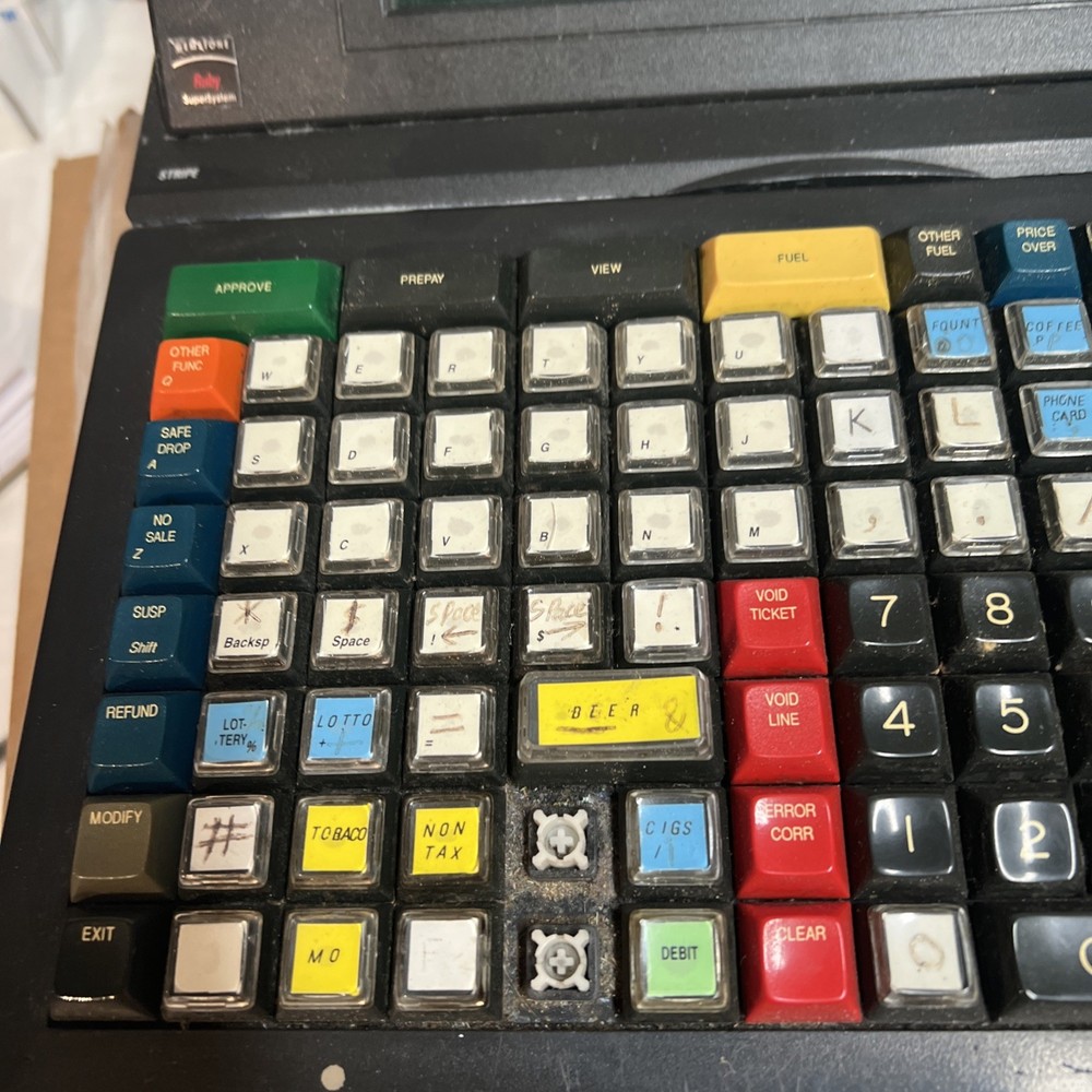 Verifone Gemstone Ruby Super System Computer RU II Model P040 03 530 NOT TESTED