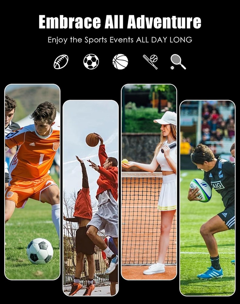 Foldable Bleacher Seat with Back Support & Magnetic Grip