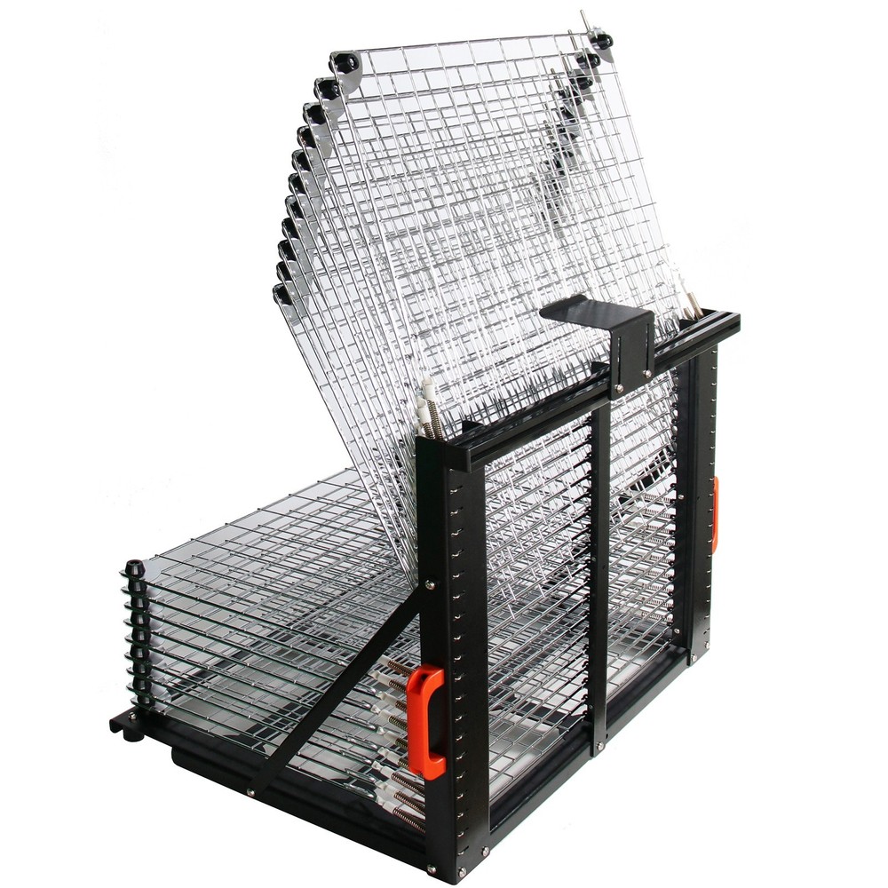 20-Layer Desktop Drying Rack Flat Push-pull Type Drying Frame Adjustable Layers