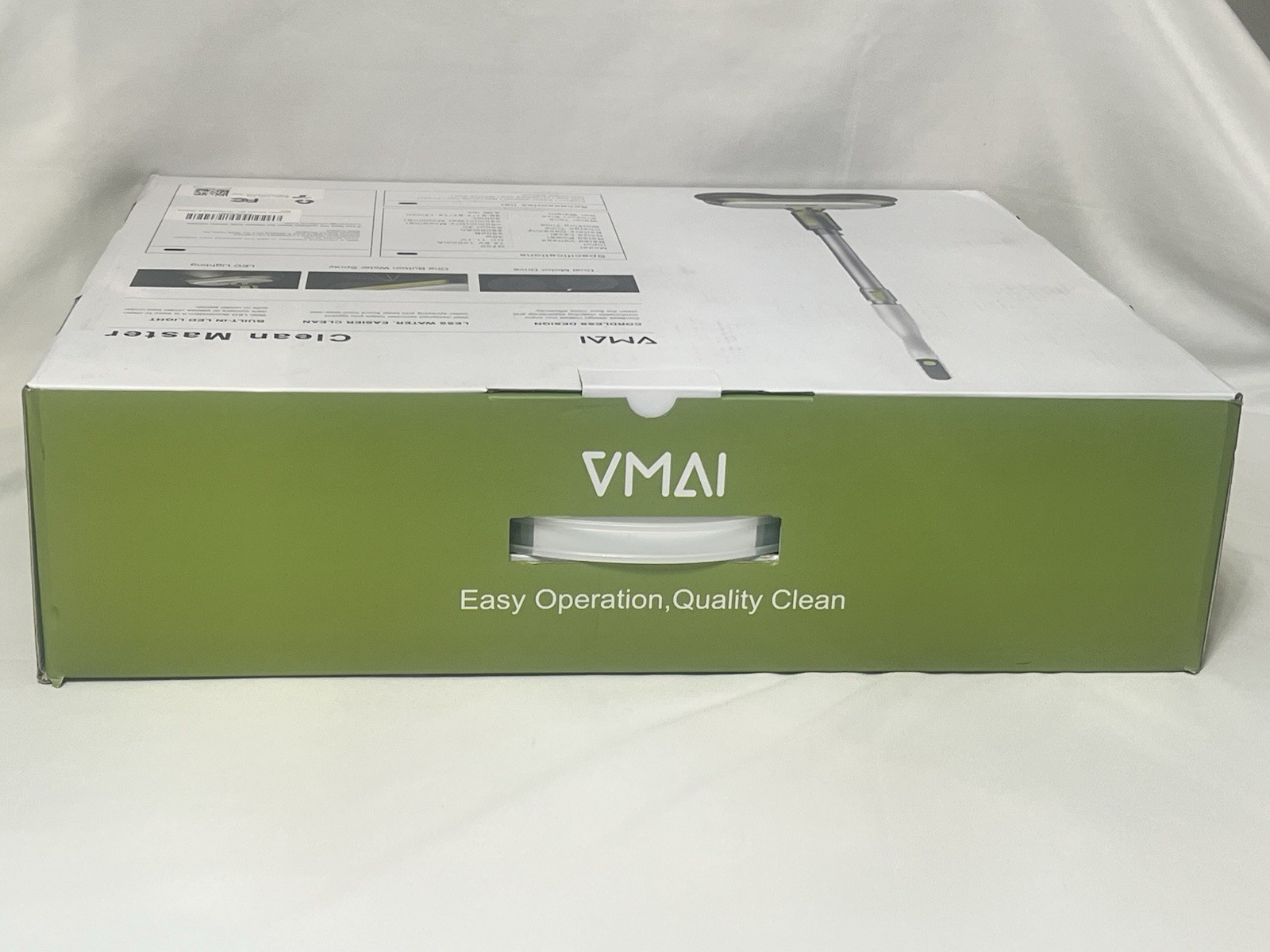 Cordless Electric Mop with Water Spray VMAI G700 Floor Cleaner Scrubber Polisher