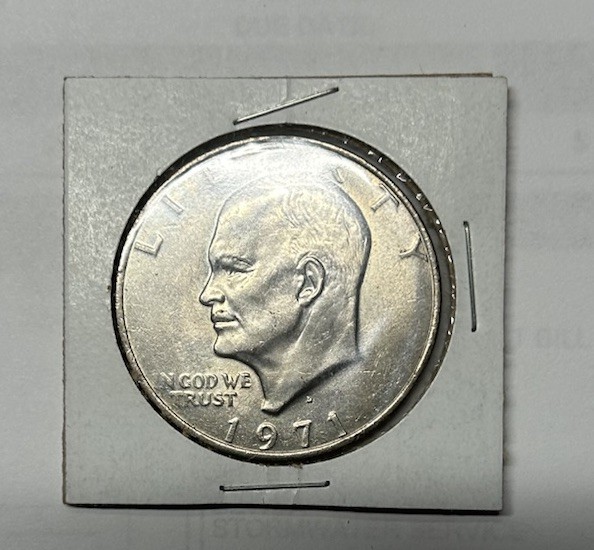 1971-D  Eisenhower Dollar
